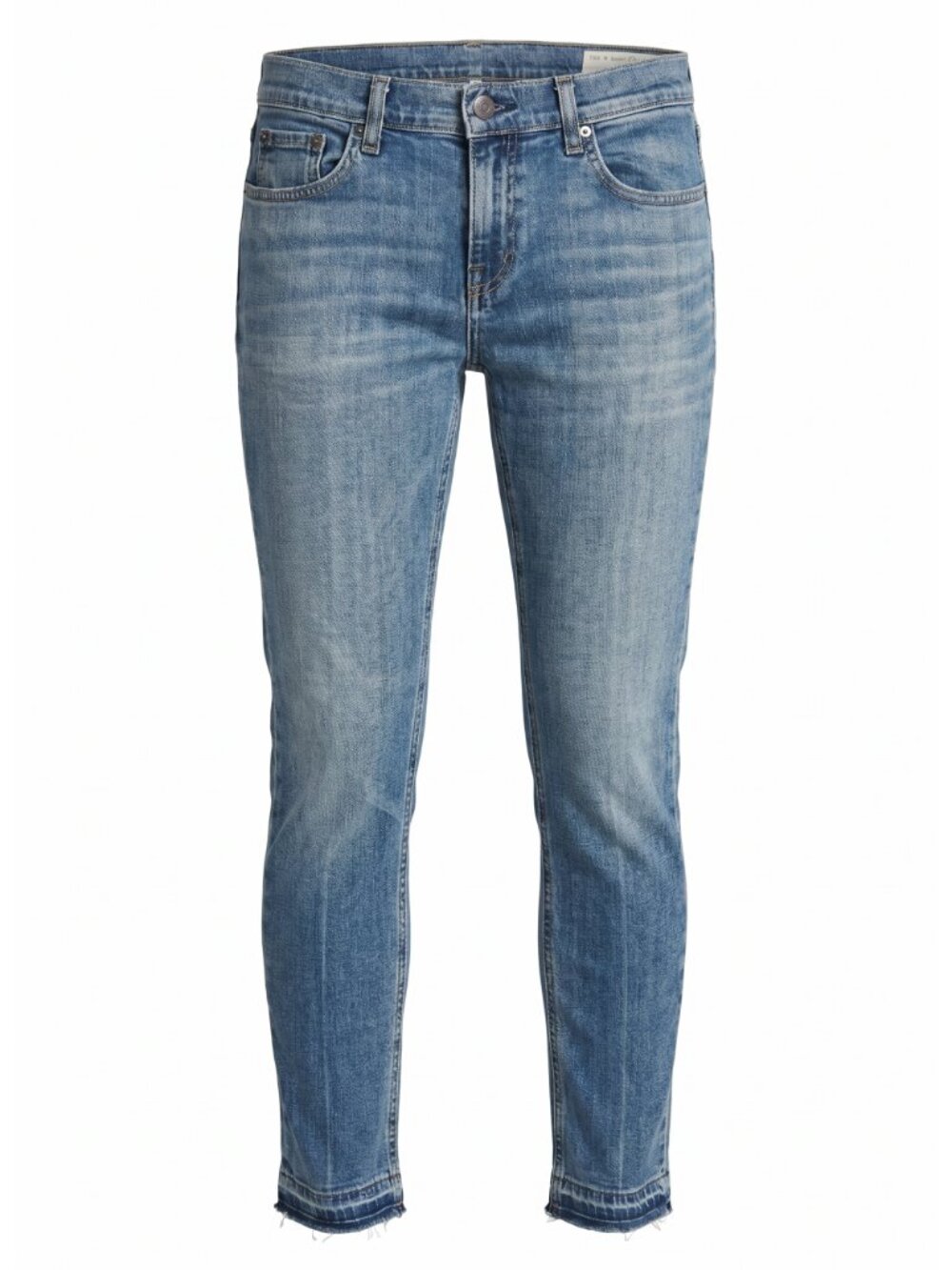Rag & Bone Dre Slim Boyfriend Jeans Womens Size 29 Cropped Dark Wash W1590K510 - Picture 2 of 14
